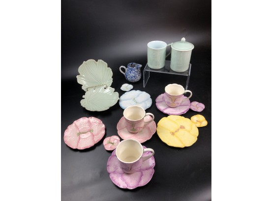 Ceramic Cups And Saucers Etc