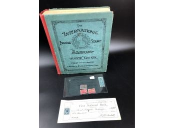 1939 International Postage Stamp Album, Junior Edition Plus Extras
