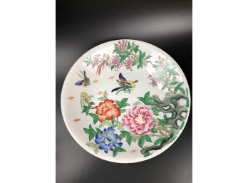 Large  Centerpiece Bowl, Made In Macau, Oriental Objects Dart