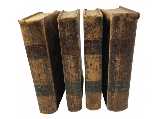 Scotts Bible, Volume I-IV Copyright 1827 Samuel Armstrong, Boston Mass