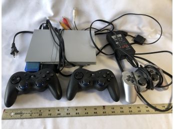 Sony PlayStation 2 With Three Controllers, Untested