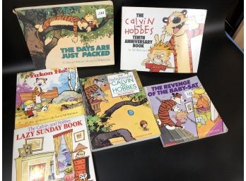 Six More Calvin And Hobbes Soft Cover Books