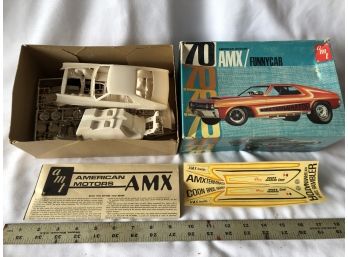 Vintage AMT 1970 Funny Car Model