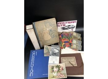 1944 Westfield Mass High School Yearbook, Paper Money, Ephemera