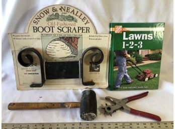 Boot Scraper, Home Depot Lawns 123 And Tools