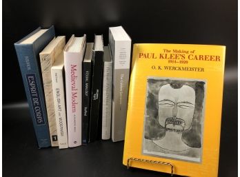 Nine  Art Books, Including Making Of Paul Klees Career