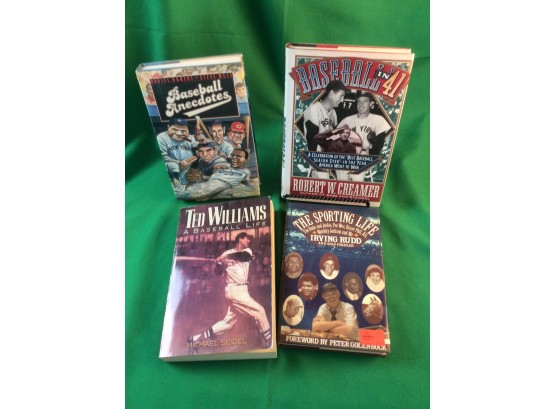 Four Books About Baseball And Other Sports
