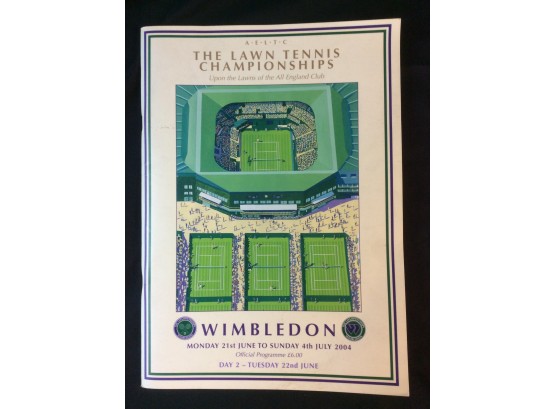 2004 Wimbledon Official Programme