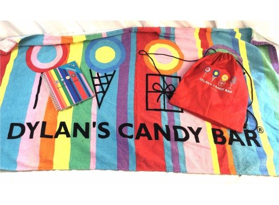 Dylans Candy Bar New York Beach Towel, Bag, Mini Notebook