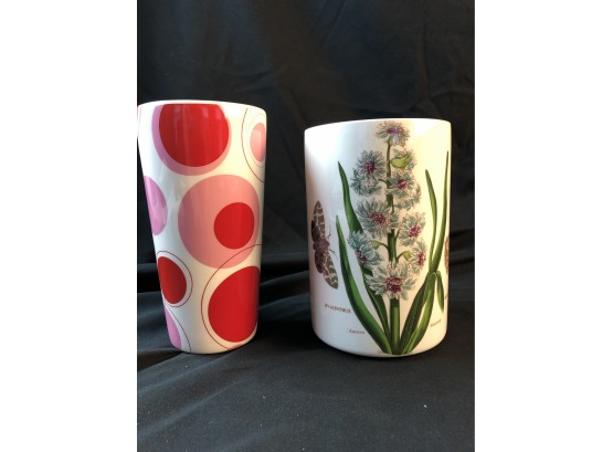 Portmeirion And FTD Vases