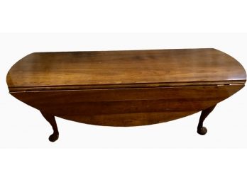 Stickley Queen Anne Style Drop Leaf Coffee/ Cocktail Table 4510