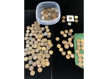 US Pennies, Indian Head, Wheat, Lincoln