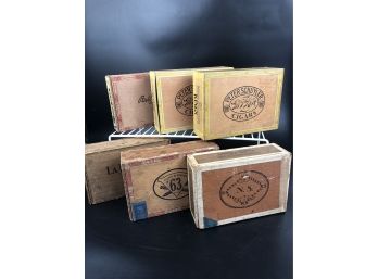 Cigar Boxes Lot B- Peter Schuyler, Alles & Fisher And Others