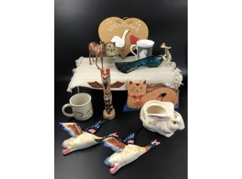 Various Animal Decorated Items