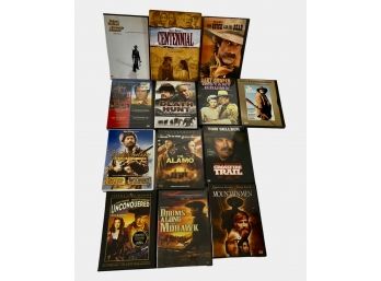 13 Western Movies/ Mini Series On DVD