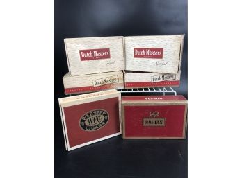 Cigar Box Lot D-  Dutch Masters, Etc