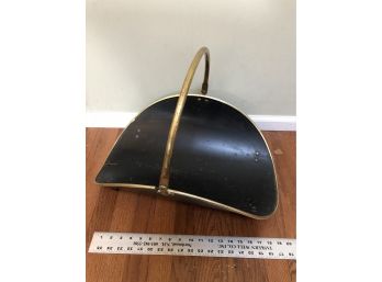 Metal Fireplace Wood Holder With Handle