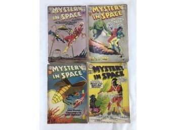 Mystery In Space #65, 66, 67, 69 - Vintage Comics 1960s, See Pics