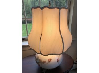 Antique Handpainted Lamp