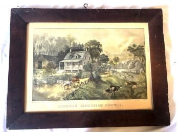 Currier & Ives  American Homestead