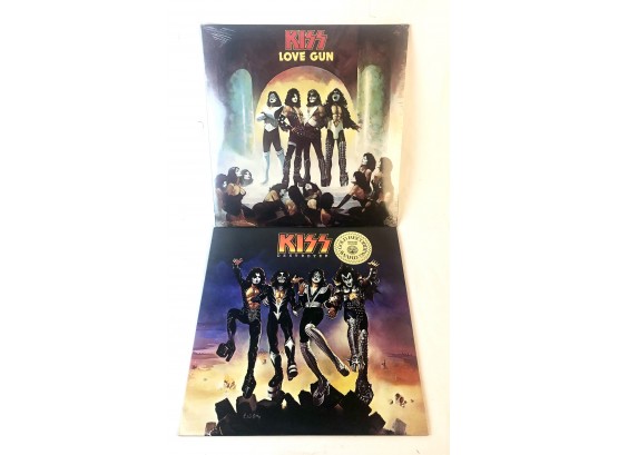 2 Kiss LPs