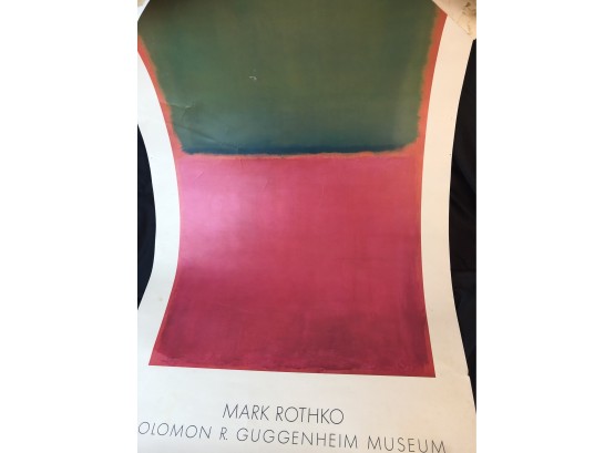 Guggenheim Museum/ Mark Rothko Poster