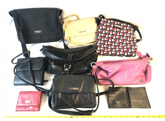 Lot Of Assorted Purses And Wallets