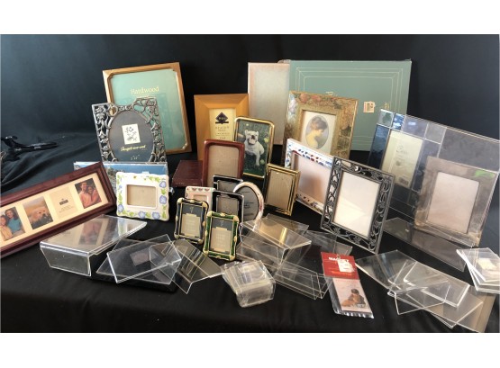 Large Lot Of Assorted Picture Frames