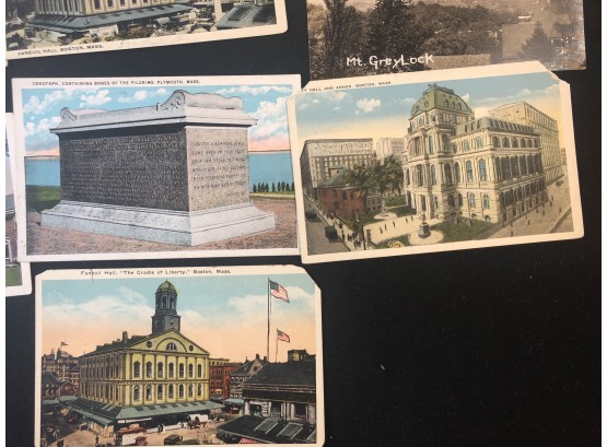 Over 50 Vintage New England Postcards