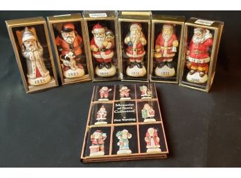 A Lot Of Memories Of Santa Figurines