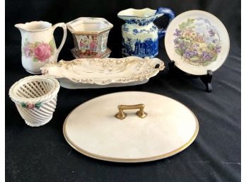 Assorted Porcelains And Ceramics, Some Old, Some New.