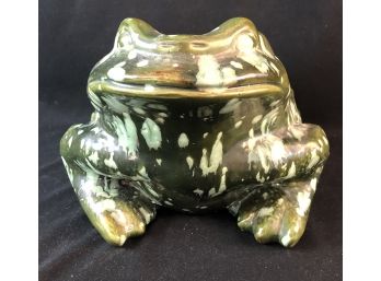 Large Ceramic Frog