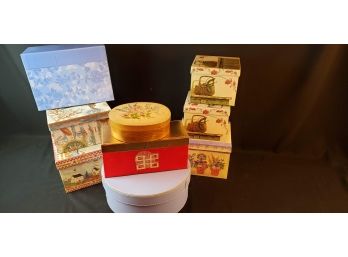 Lot Of Assorted Decorative Boxes