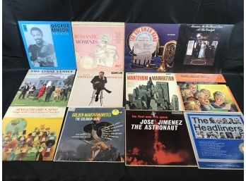 12 Records, See Photo Of Actual Albums, Various Genre
