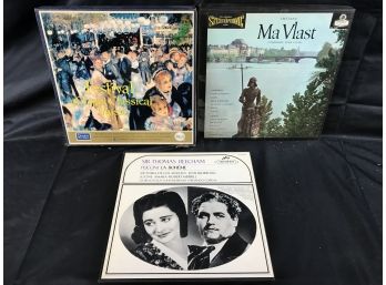 3 Box Set Of Records, See Photo Of Actual Albums, Various Genre