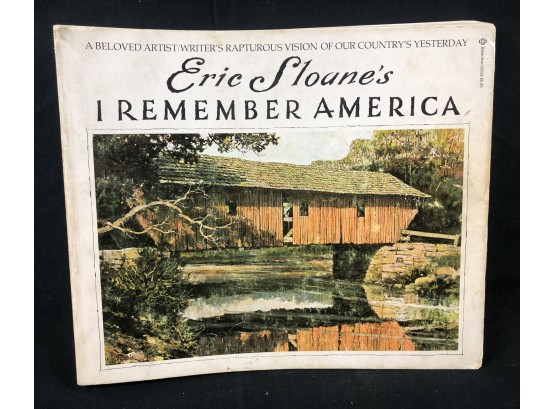 Eric Sloane's  I Remember America