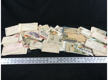 Vintage Greeting Cards, Postcards, Envelopes