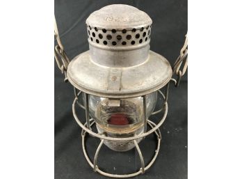 Vintage 1925 PRR Pennsylvania Railroad Lantern Lamp