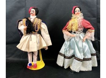 Pair Of Greek Dolls