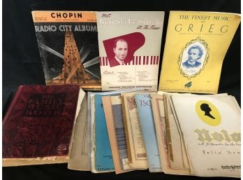 Vintage Music Composition Books