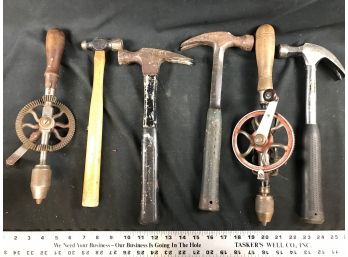 Hammer And Drill Lot. Stanley, Fuller, Miller’s