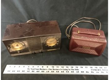 Vintage Radios, RCA Victor And Motorola