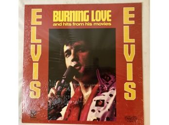 Elvis , Burning Love And Hits From His Movies, Factory Sealed