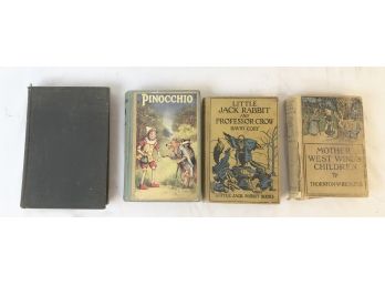 4 Vintage Children's Books