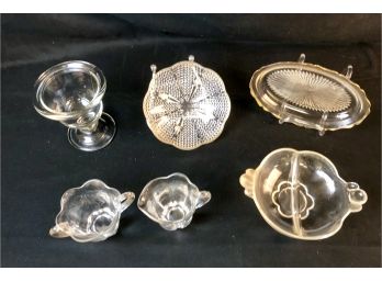 Assorted Vintage Glassware