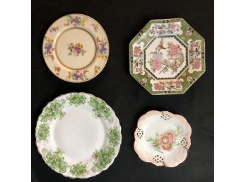 Four  Porcelain Plates