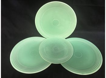 Vintage Green Fiesta Ware  Plates