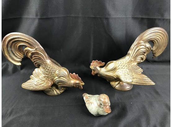 Decorative Duck And Chickens
