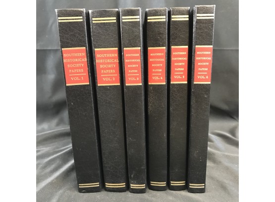 Southern Historical Society Papers Volume 1-6