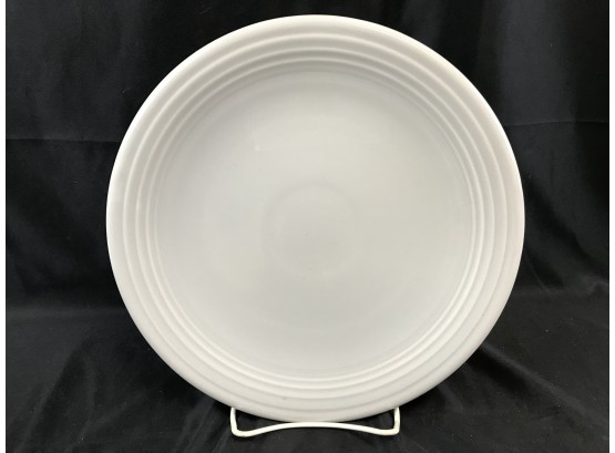 Fiestaware  Vintage Gray Chop Plate